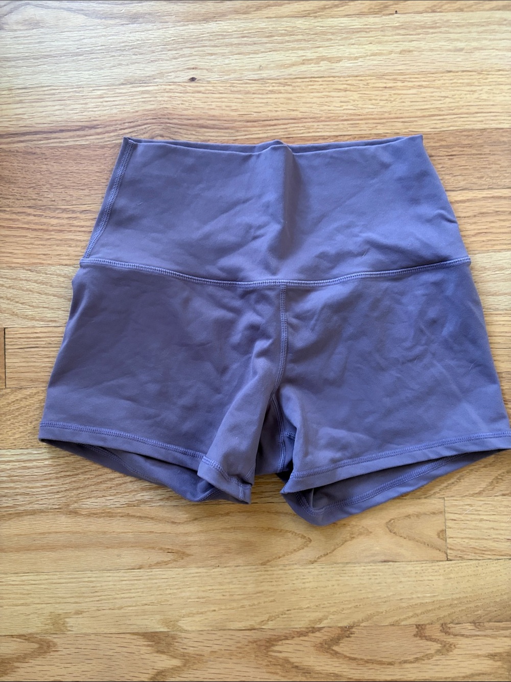 Born Primitive High-Waist Women’s Purple Workout Shorts